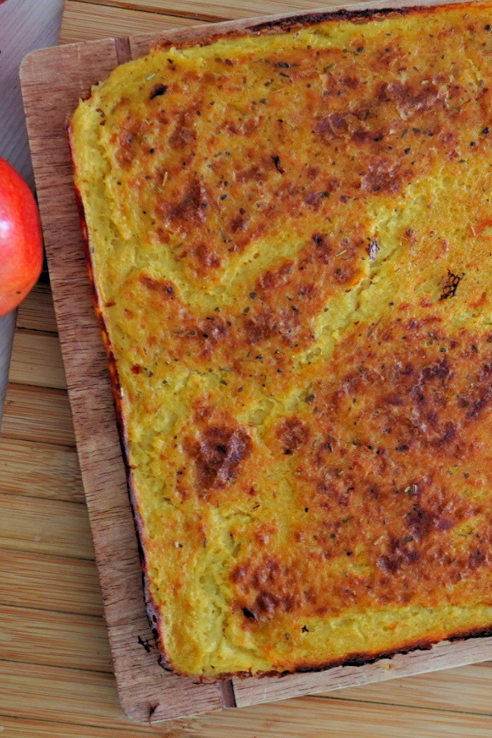 Farinata (chickpea flat bread) with Lemon & Herby Cottage Cheese